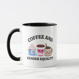 Rolig politisk kaffe HBTQ HBTQ Pride feminist Mugg