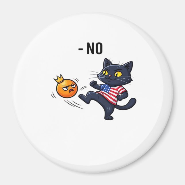 Rolig politisk meme utan katt magnet (Framsidan)