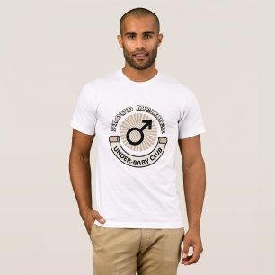 Rolig politisk "Stolt medlem i Under-Barn Klubben" T Shirt