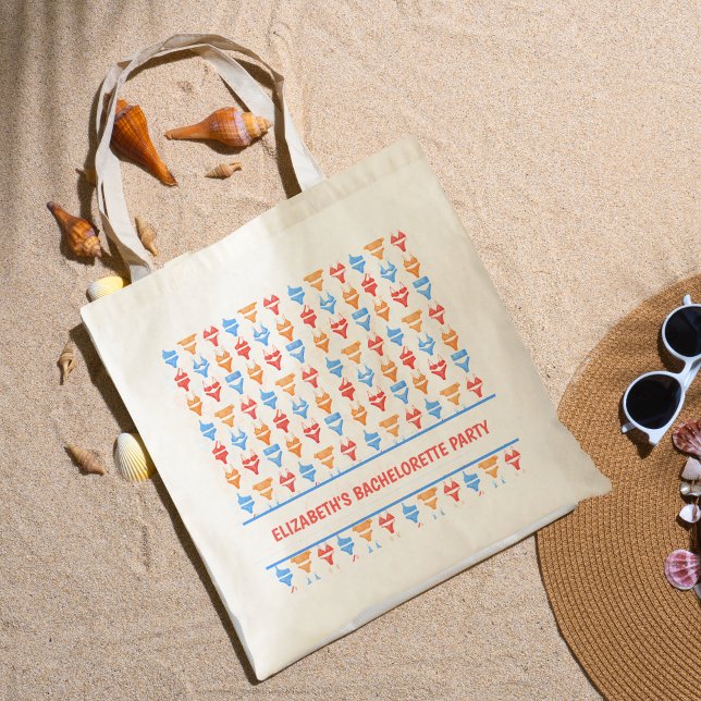 Rolig poolparty med personlig svensexa-svimmare tygkasse (Skapare uppladdad)