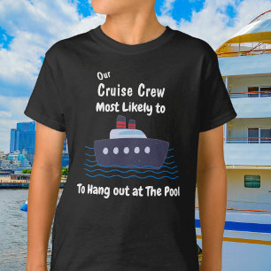 Rolig pooltröja för barn, svart, personlig T-shirt