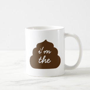 Rolig Poopmugg Kaffemugg