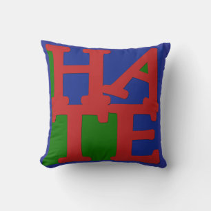Rolig Pop Art Kudd "HATA" Kudde