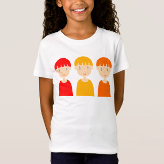 Rolig, pop-inspirerad barnillustration. t shirt