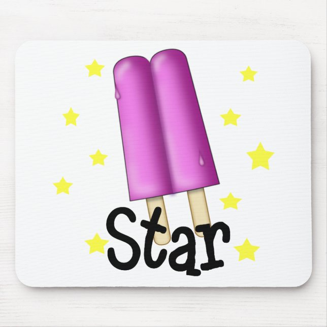 Rolig popstjärnaflicka musmatta (Framsidan)