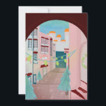 Rolig portugisisk God Jul  Julkort<br><div class="desc">önska dina nära och kära en glädjefull högtid med dessa charmiga handillustrerade portugisiska julkort.</div>