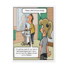 Rolig postkort från Bald Head Island