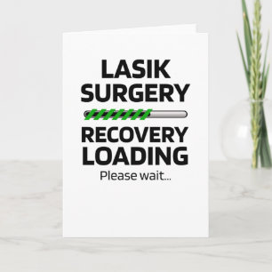 Rolig present för återhämtning efter Lasik-kirurgi Kort
