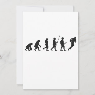 Rolig present om människo-evolution för fantasy-fo inbjudningar