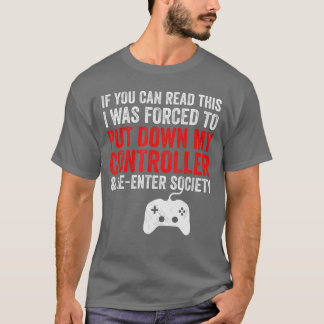 Rolig present till datorspelare för datorspel Jo T Shirt