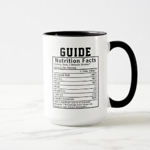 Rolig present till handledare med fakta om kost Nu Mugg
