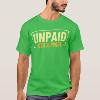 Rolig present till IT-konsult med support på helpd T Shirt