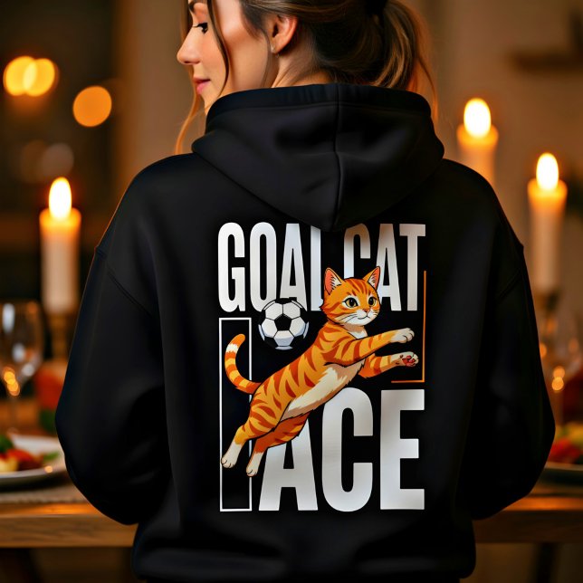 Rolig present till katt och fotbollsfans t shirt (Skapare uppladdad)