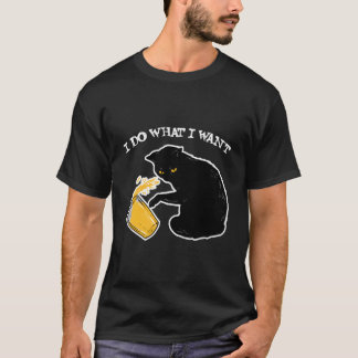Rolig present till kattälskare Roligt citat Kattäg T Shirt