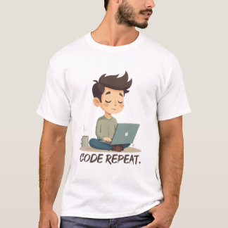 Rolig present till kodare för utvecklare & teknikä t shirt