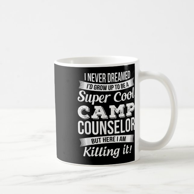 Rolig present till lägerledare kaffemugg (Höger)