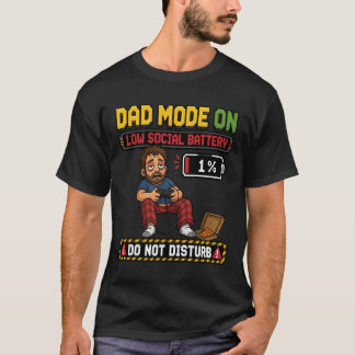 Rolig present till pappor som gillar spel | t shirt