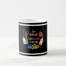 Rolig present till pensionerad hantverkare kaffemugg