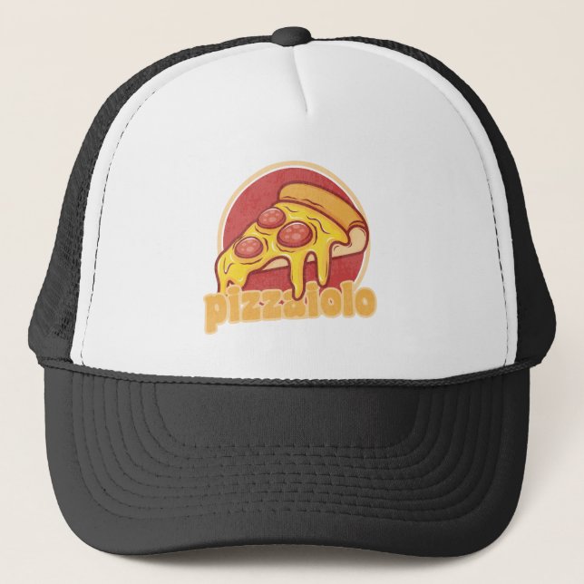 rolig present till pizzabagare pizzaillustration keps (Framsida)