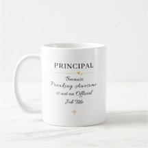 Rolig present till rektor