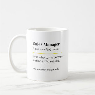 Rolig present till säljchef - kaffemug kaffemugg