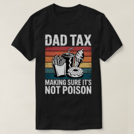 Rolig present till snabbmatsgift | Retro Pappa Ska T Shirt