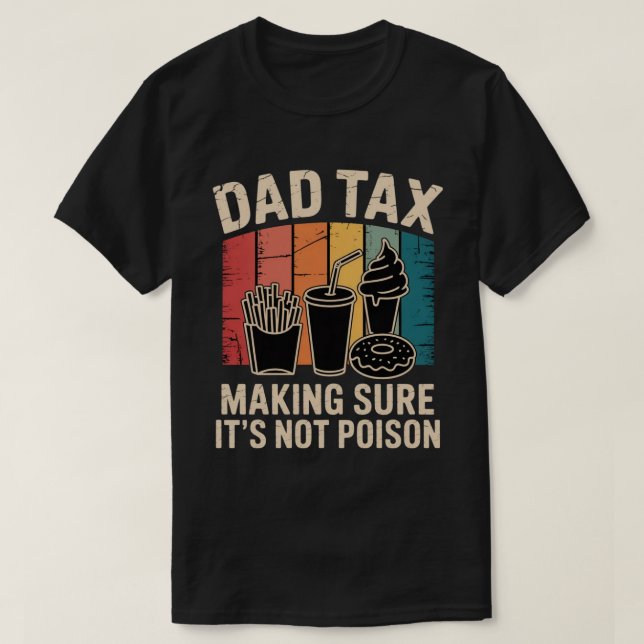 Rolig present till snabbmatstester för gift | Retr T Shirt (Design framsida)