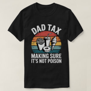 Rolig present till snabbmatstester för gift Retr T Shirt