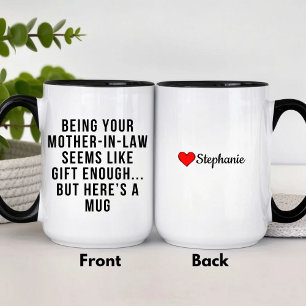 Rolig present till svärdotter - Kaffekopp