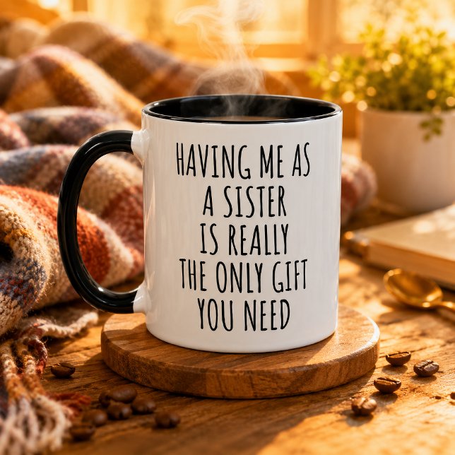Rolig present till syster Muggpresent till systrar Mugg (Skapare uppladdad)