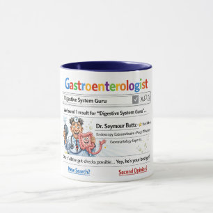 Rolig presentmugg till gastroenterolog mugg