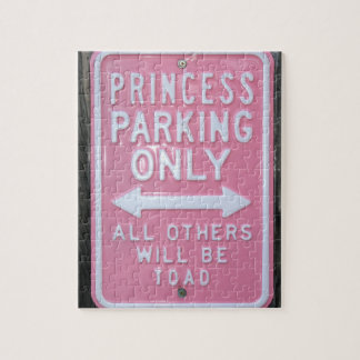 Rolig Princess Parkera Endast undertecknar Pussel