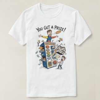 Rolig Prisutmaning Tecknad Film T Shirt