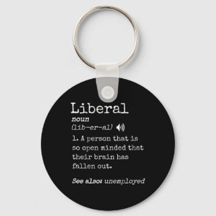 Rolig Pro Konservativ Meme Anti Liberal Definition Nyckelring
