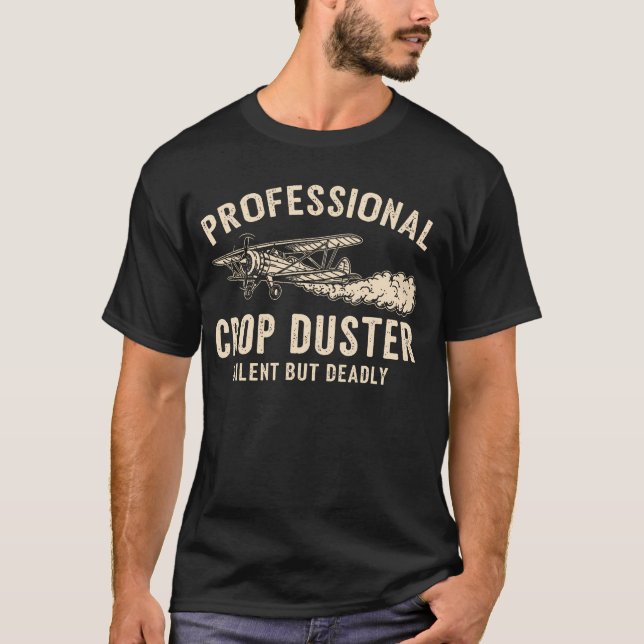 Rolig Professionell Grödstoftare Tyst Men Dödlig T Shirt (Framsida)