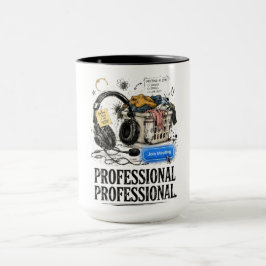 Rolig professionell WFH-kaffemugg Present för dist Mugg