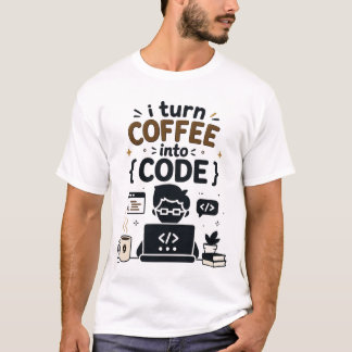 Rolig programmerar design t shirt