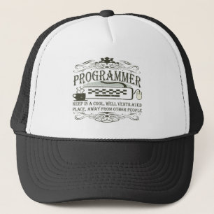 Rolig programmerare keps