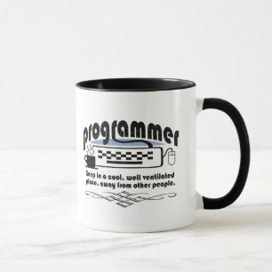 Rolig programmerare mugg