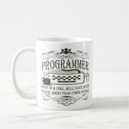 Rolig programmerare mugg