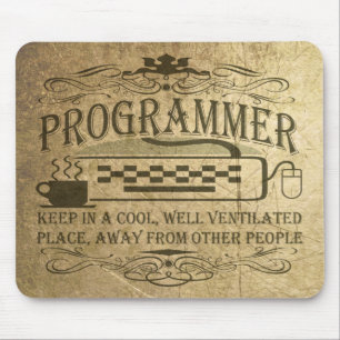 Rolig programmerare musmatta