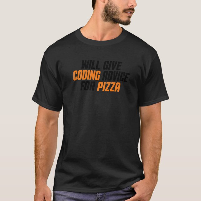 Rolig programmerare Utvecklare Ger Kodningsråd För T Shirt (Framsida)