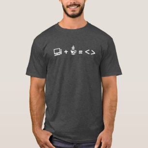 Rolig programmerarkod kaffe t-shirt - mjukvaru sv