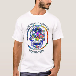 Rolig psykedelisk forskning t shirt