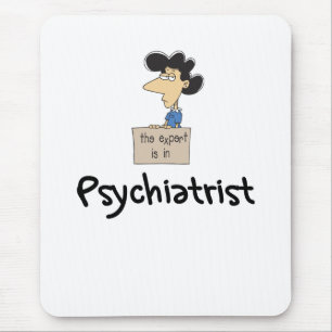 Rolig psykiater Mousepad Musmatta
