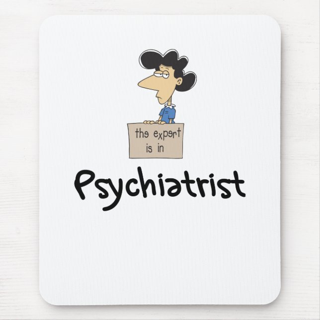 Rolig psykiater Mousepad Musmatta (Framsidan)
