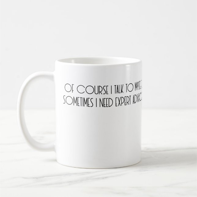 Rolig Psykisk Hälsa Kaffemugg (Vänster)