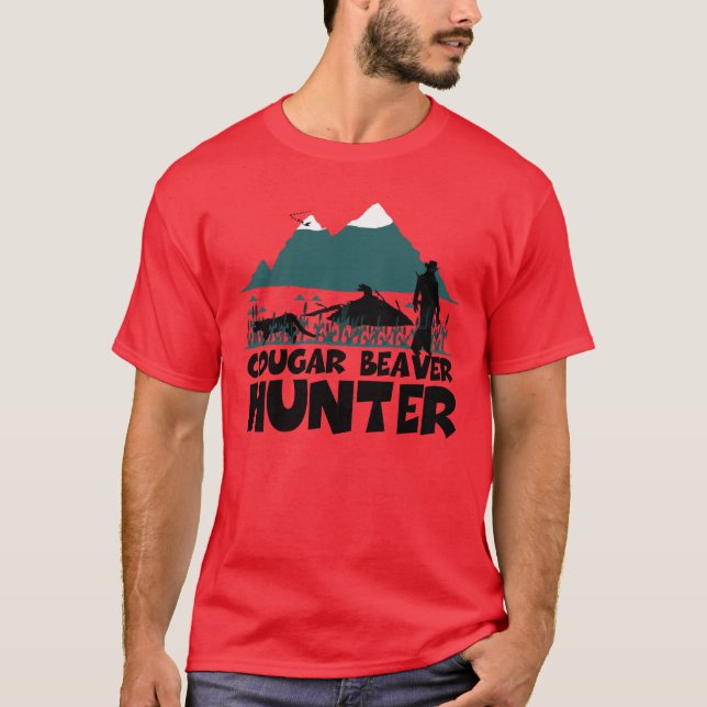 Rolig puma tee shirt (Framsida)