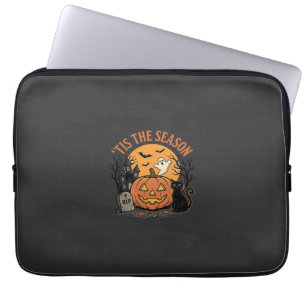 Rolig Pumpa Halloween Puns Design2 (2)_1 Laptop Fodral