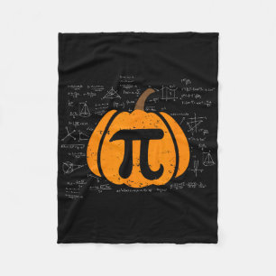Rolig Pumpa Paj Math Lärare Halloween Thanksgiving Fleecefilt